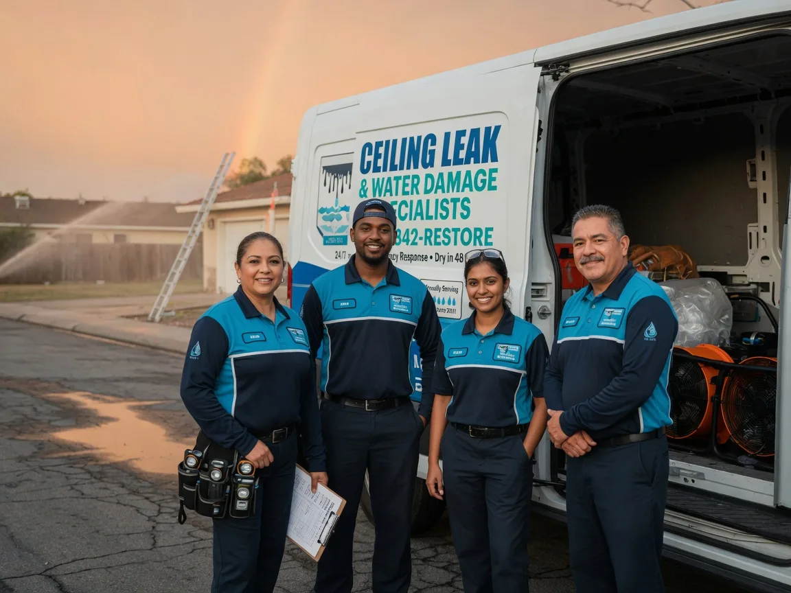 Ceiling Leak Cleanup company in Squirrel Island, ME